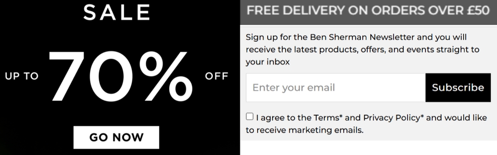 3 ways you can save on your Ben Sherman order