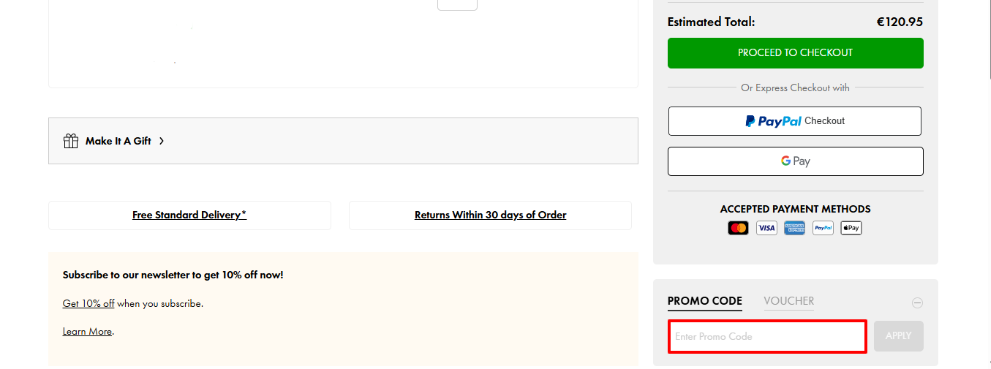 Enter your Charles & Keith promo code and apply the discount to your order
