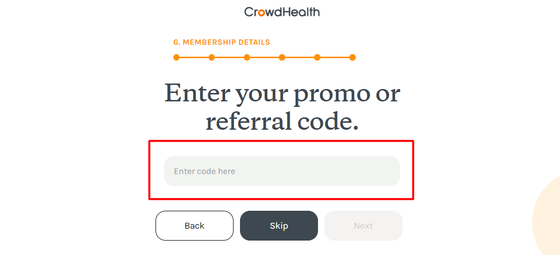 How do I use my Crowd Health promo code?