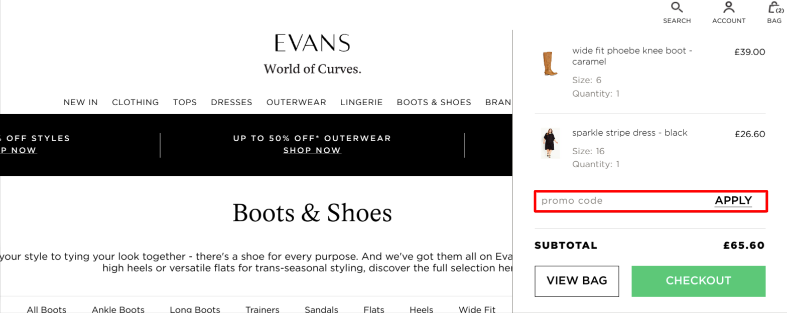 evans cart