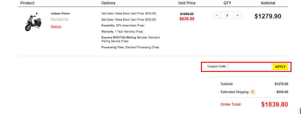 How do I use my Mega Motor Madness discount code?