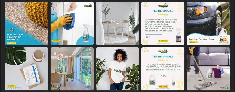 About Sheiner's Cleaning Products