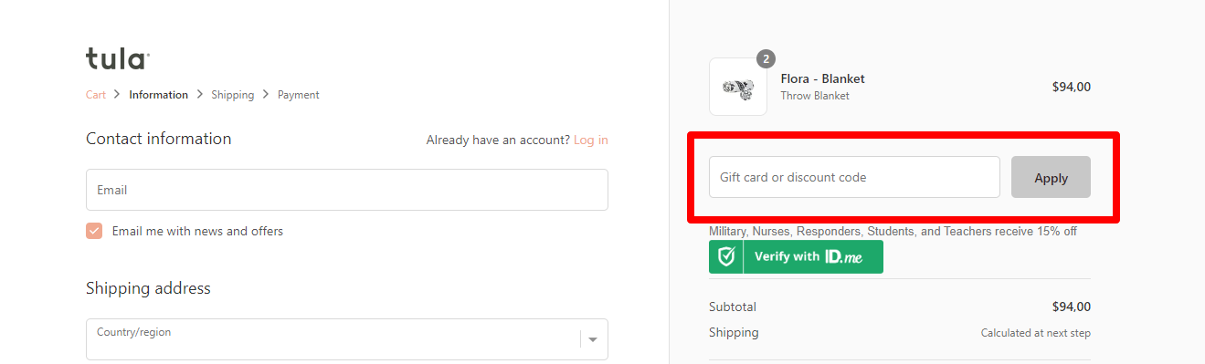 How Do I Use My Discount Code