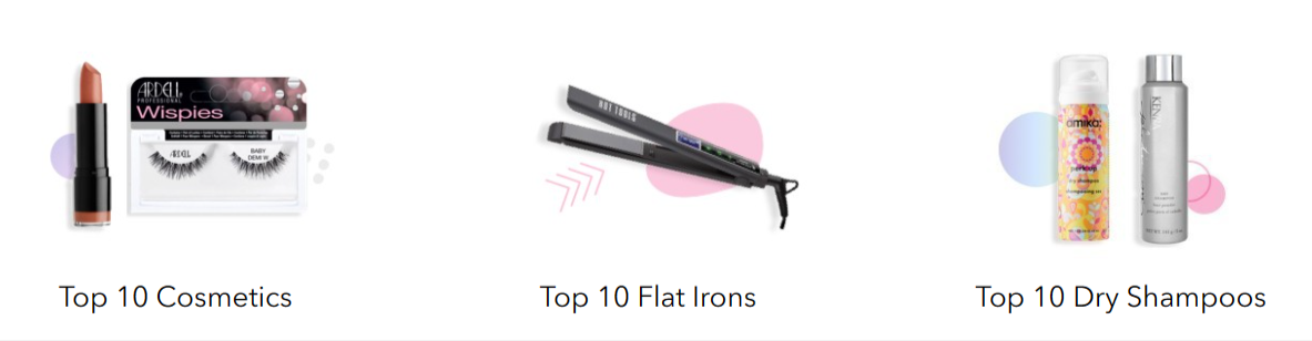 beauty plus salon products