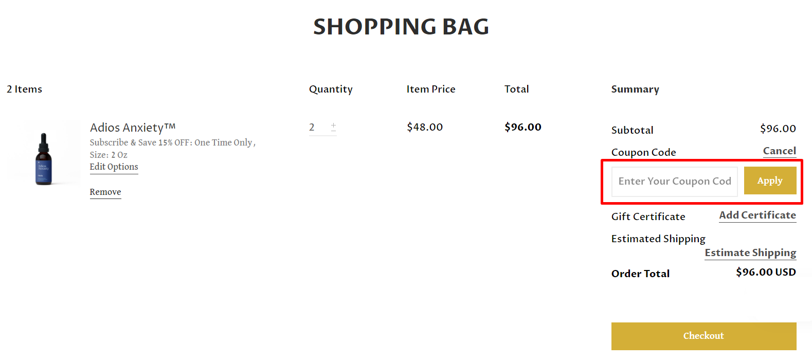 How do I use my Onda coupon code?