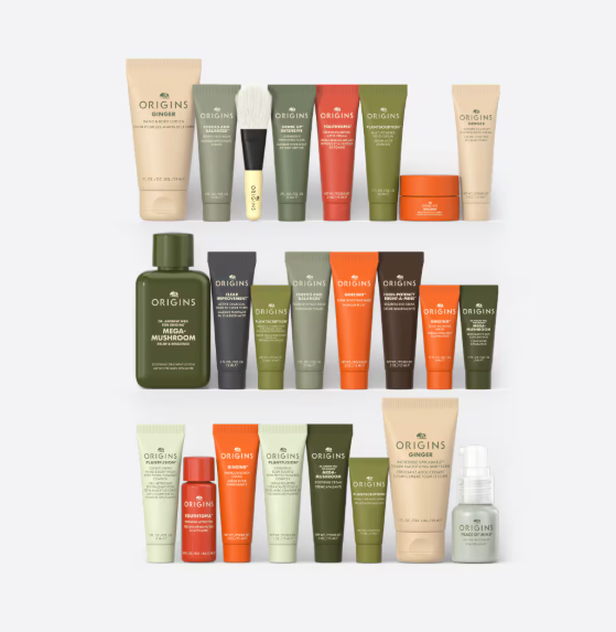 Gift ideas for moms’ first Mother’s Day: The 24 Days of Origins Essentials for Face & Body set