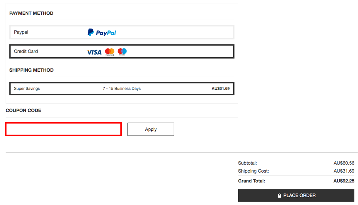 BerryLook AU Coupon Code