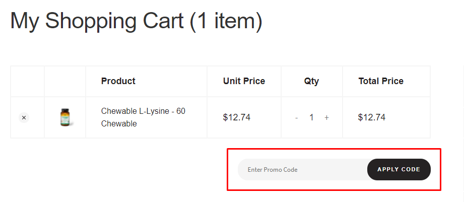 How do I use my Country Life promo code?