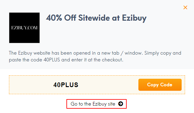 Go to Ezibuy site