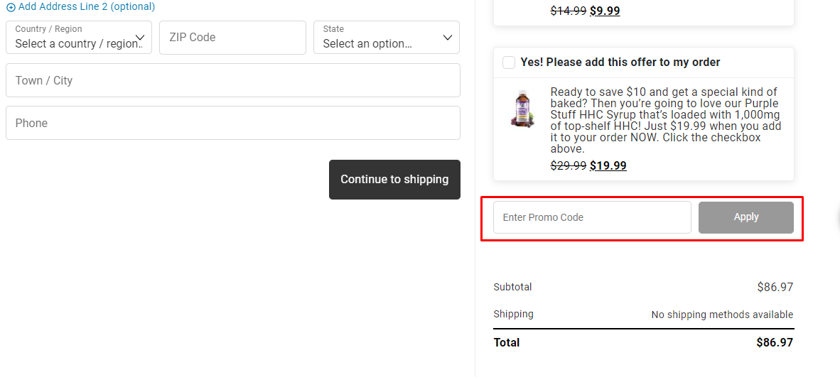 How do I use my TRĒ House promo code?