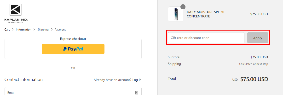 Kaplan MD Skincare Coupon And Promo Codes March 2021