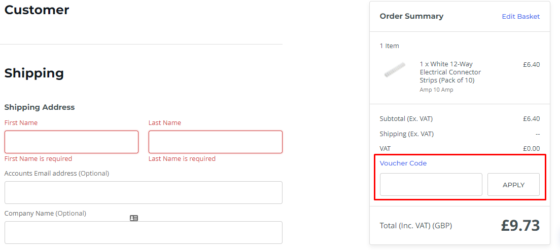 How do I use my GTSE voucher code?