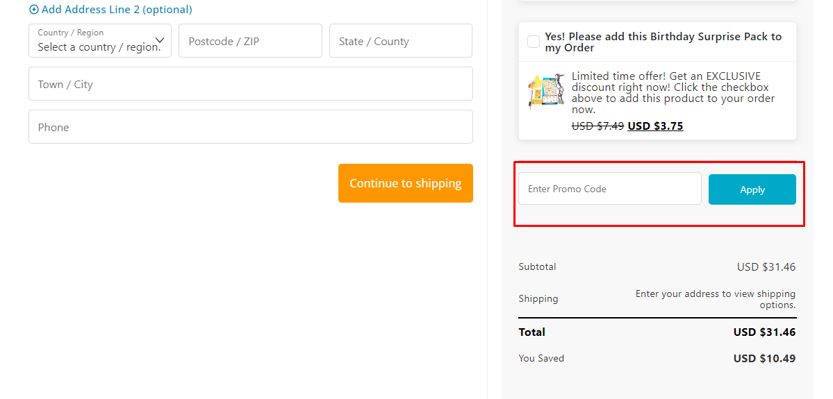 How do I use my Curated Hive promo code?