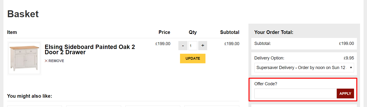 How do I use my discount code?