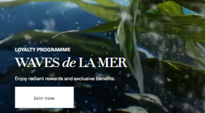 Enter your email address to join Creme De La Mer loyalty programme