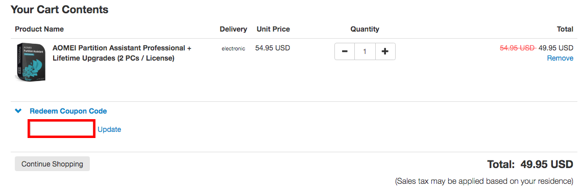 AMOEI US Coupon Code
