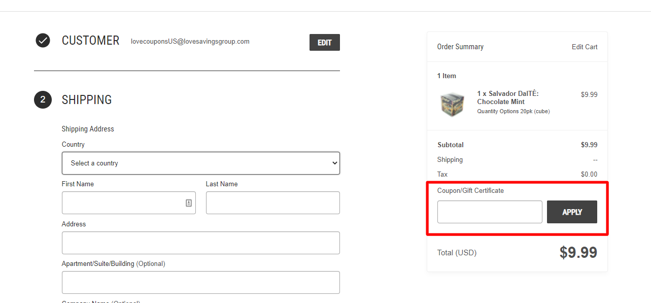 How do I use my The TeaBook coupon code?