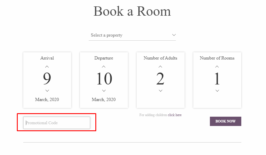 How do I use my QHotels discount code?