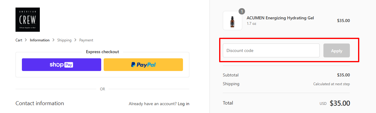 How Do I Use My Discount Code