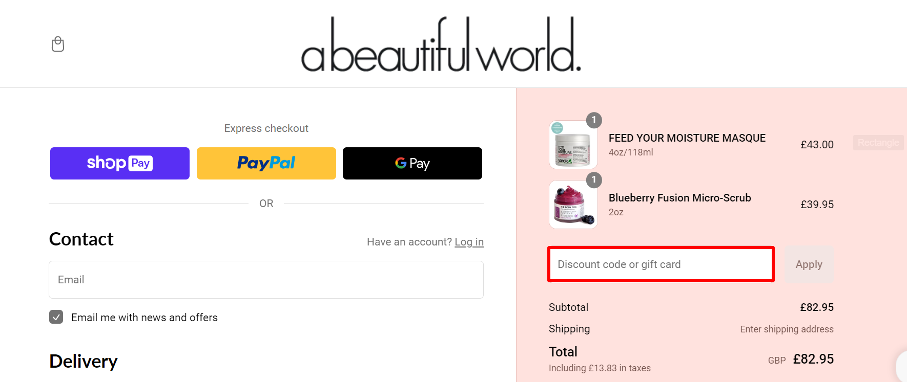 A Beautiful World active coupon codes for May 2024