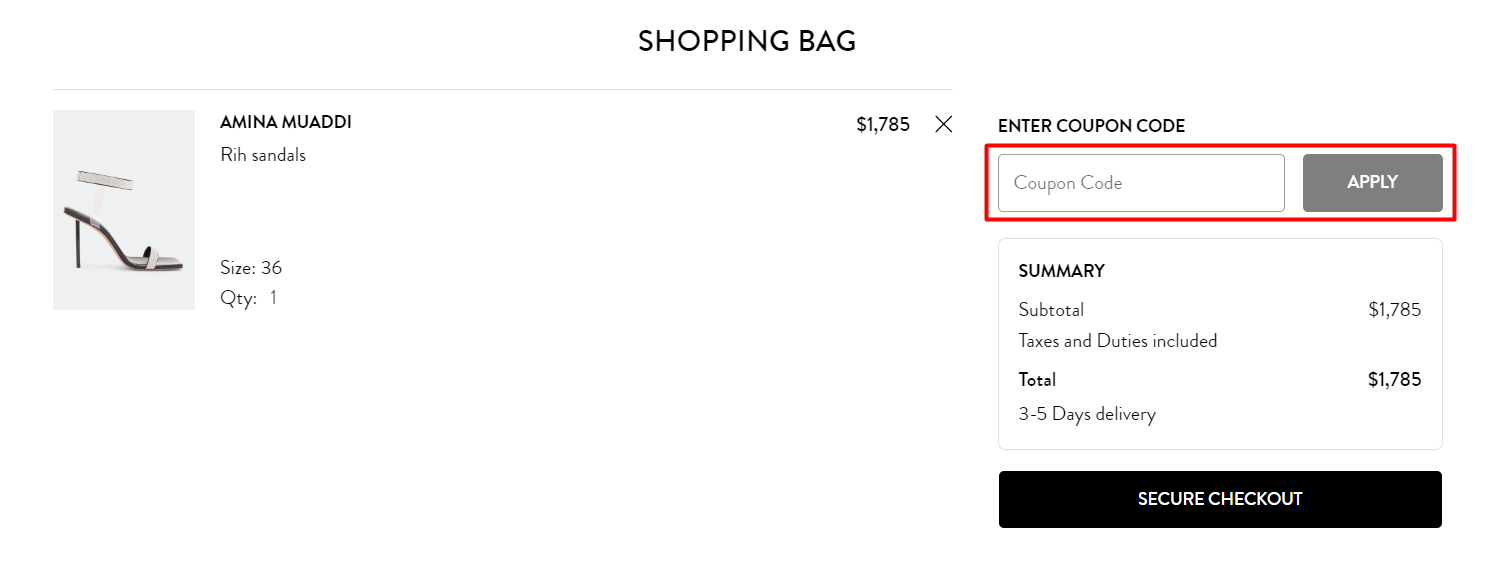 How do I use my Level Shoes coupon code?