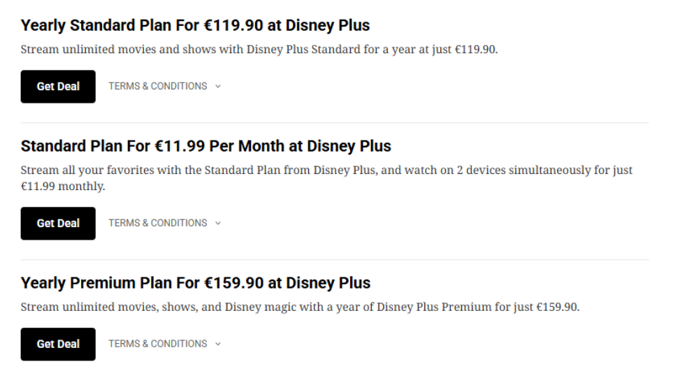 Irish Times Discount Codes Disney Plus discount codes and deals currently available