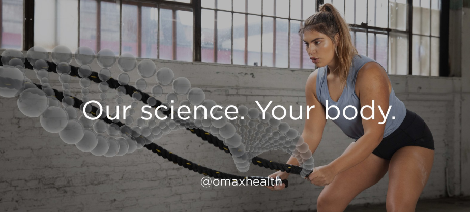 About Omax Health homepage