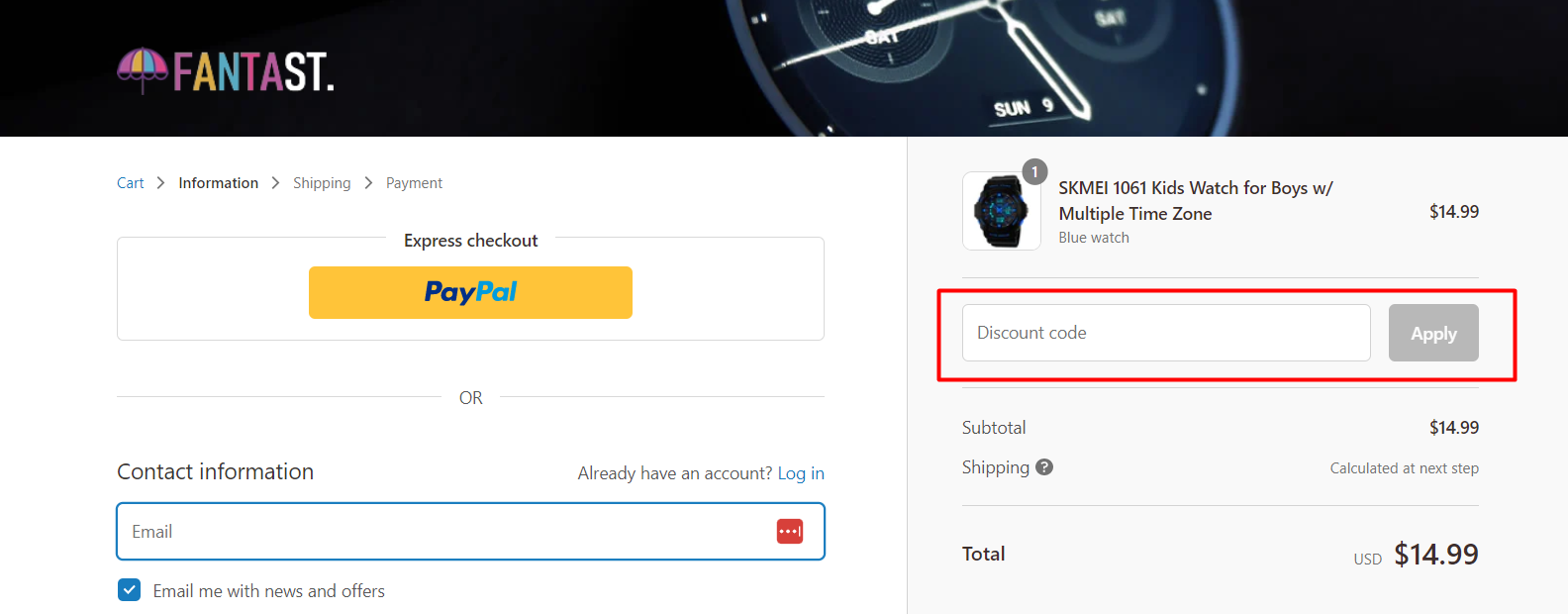 How do I use my FantaStreet discount code?