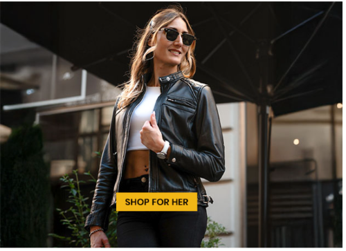 Look amazing with leather biker jackets from Angel Jackets