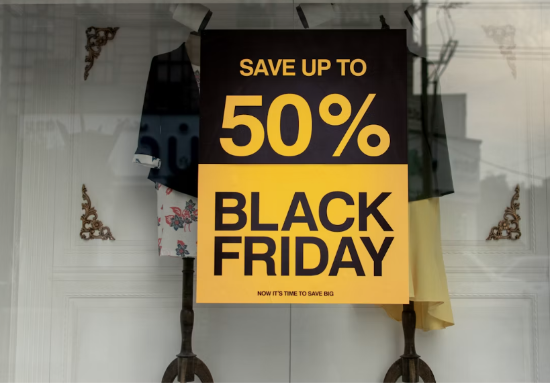 Take advantage of the Black Friday sale and get fashion, beauty and tech products at a discount