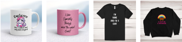 most popular items on a white background