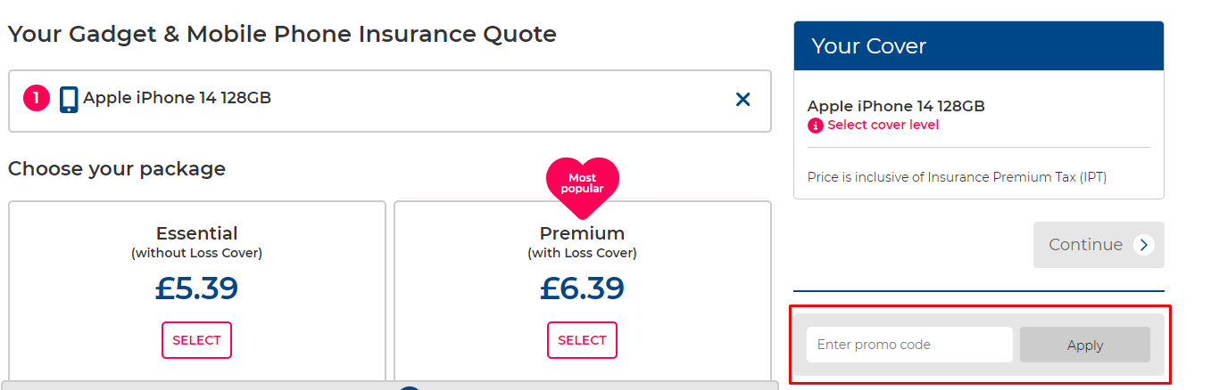How do I use my Loveit Coverit coupon code?