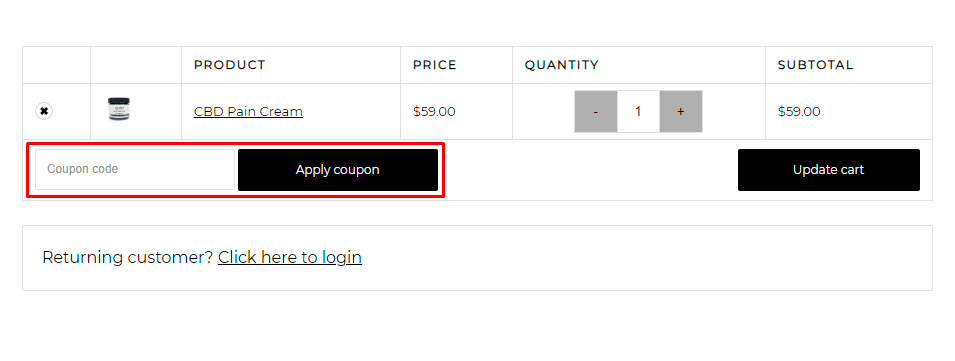 How do I use my Tessera Naturals coupon code?