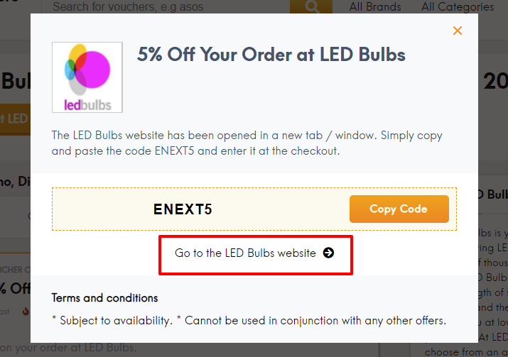 LedBulb Checkout