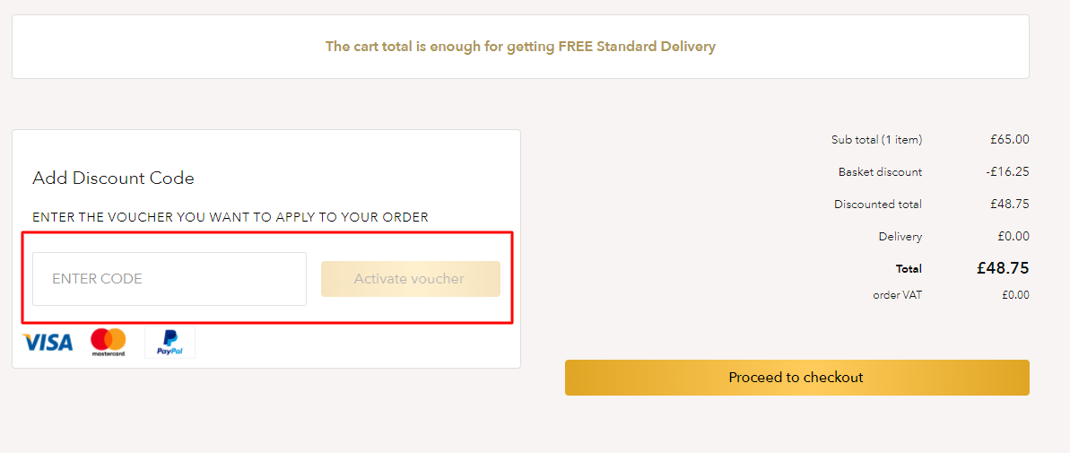 How do I use my L'OR discount code?