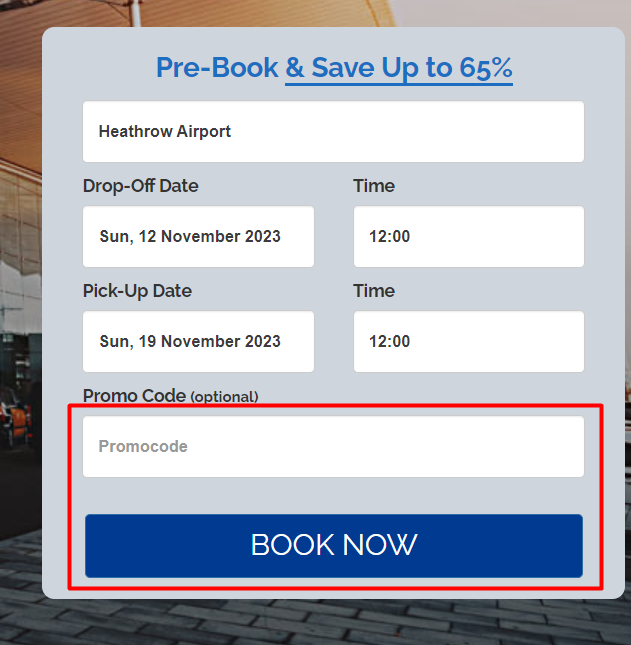 Best Heathrow Meet and Greet Parking Discount Code September 2024