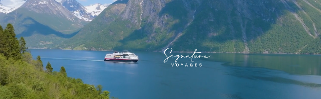 Signature sailling for customers all over the world to experience