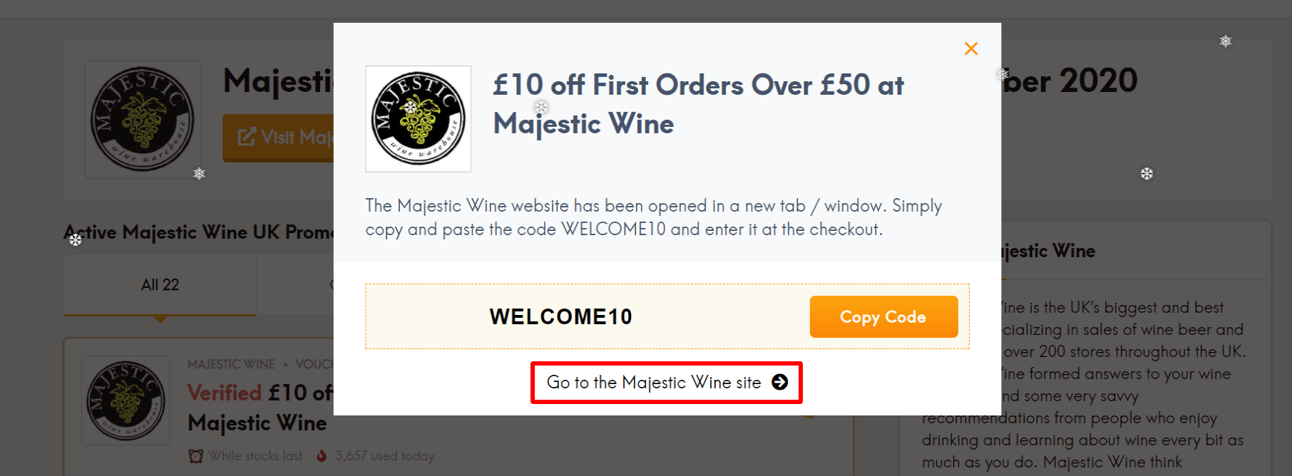 Verified 25 off Majestic Wine Discount Code October 2022