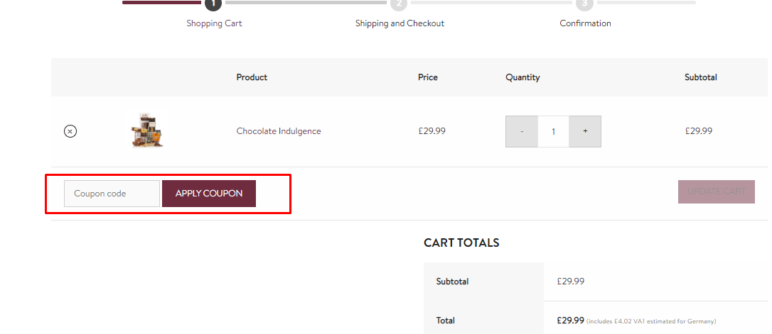 How do I use my Virginia Hayward coupon code?