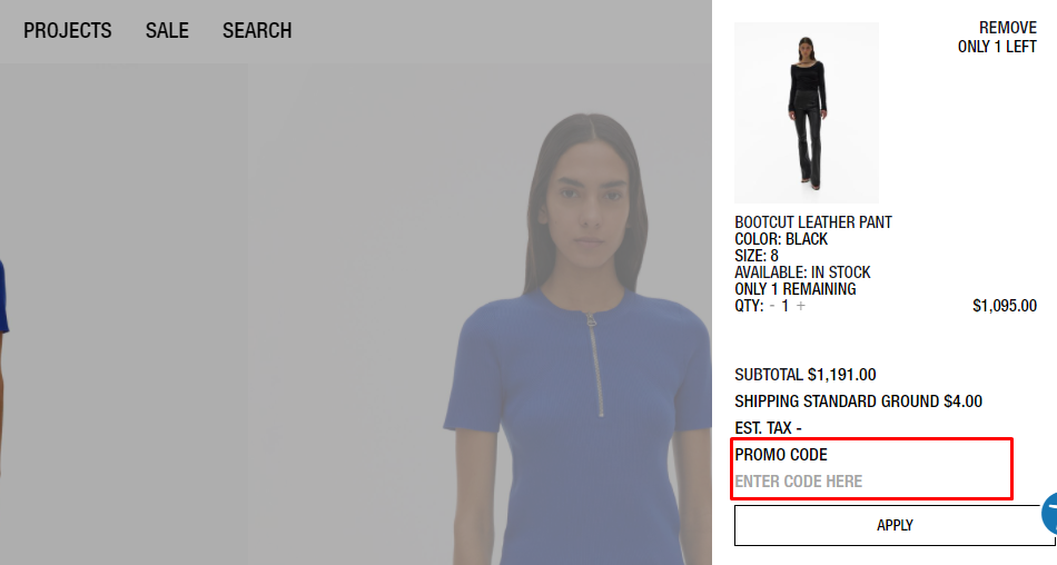 How do I use my Helmutlang promo code?