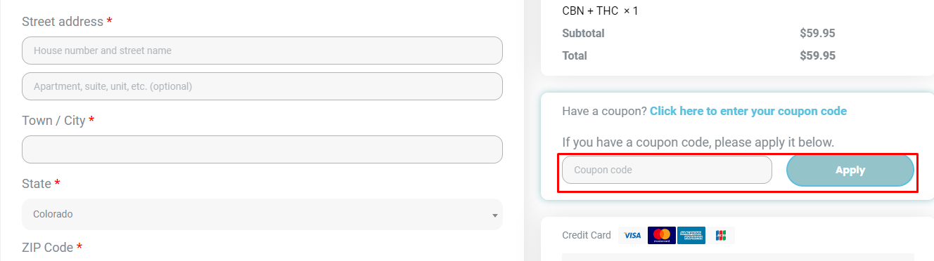 How do I use my Slumber coupon code?