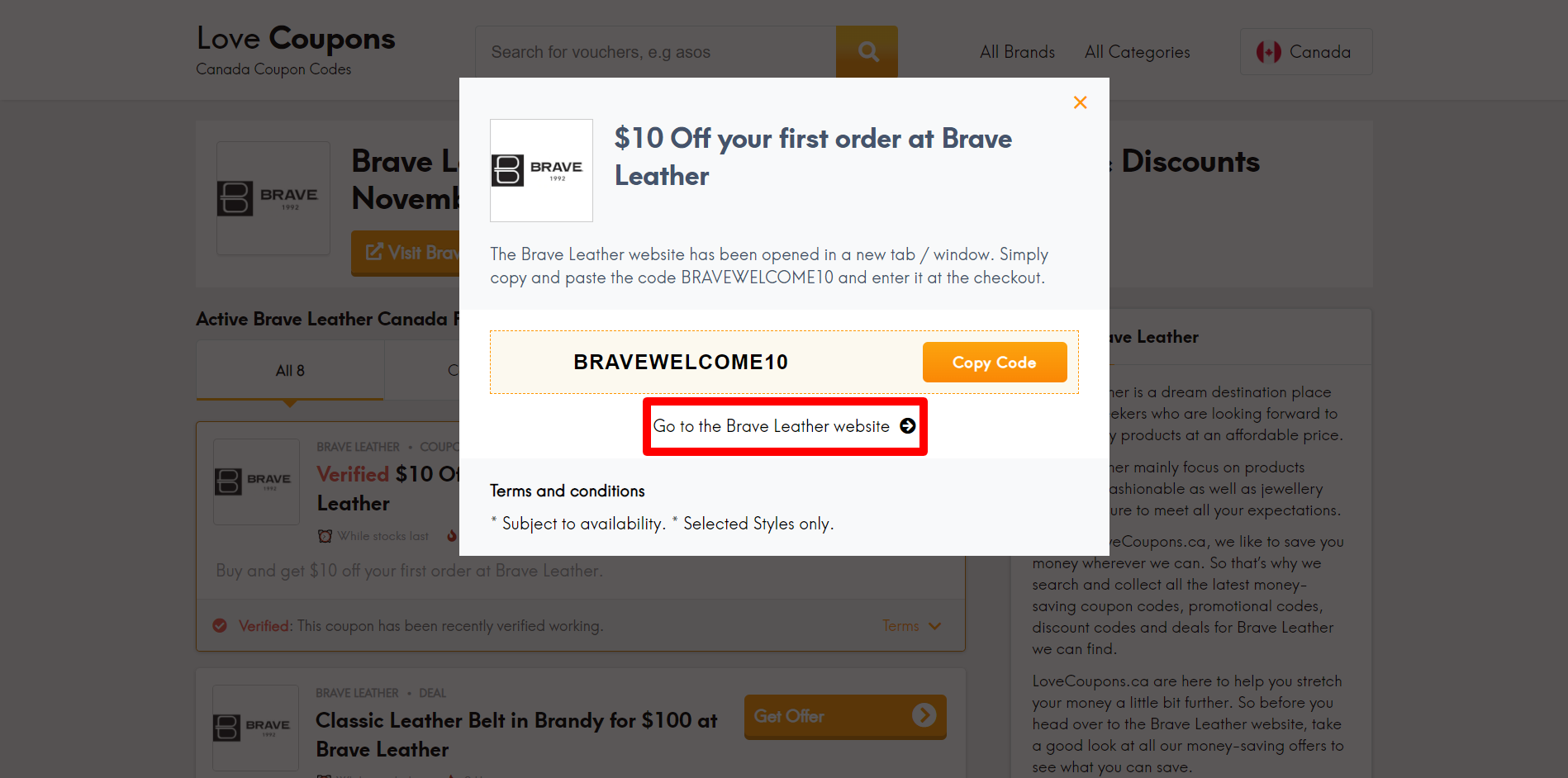How Do I Use My Brave Leather Promo Code?