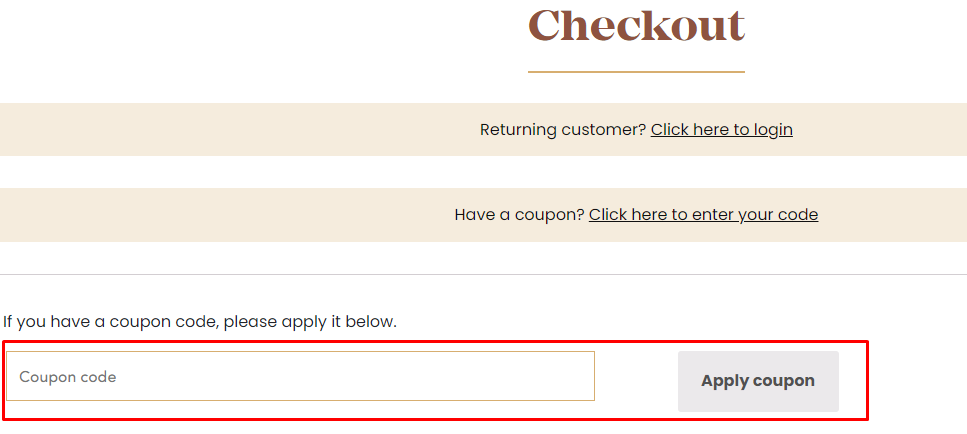 How do I use my Ott Coffee coupon code?