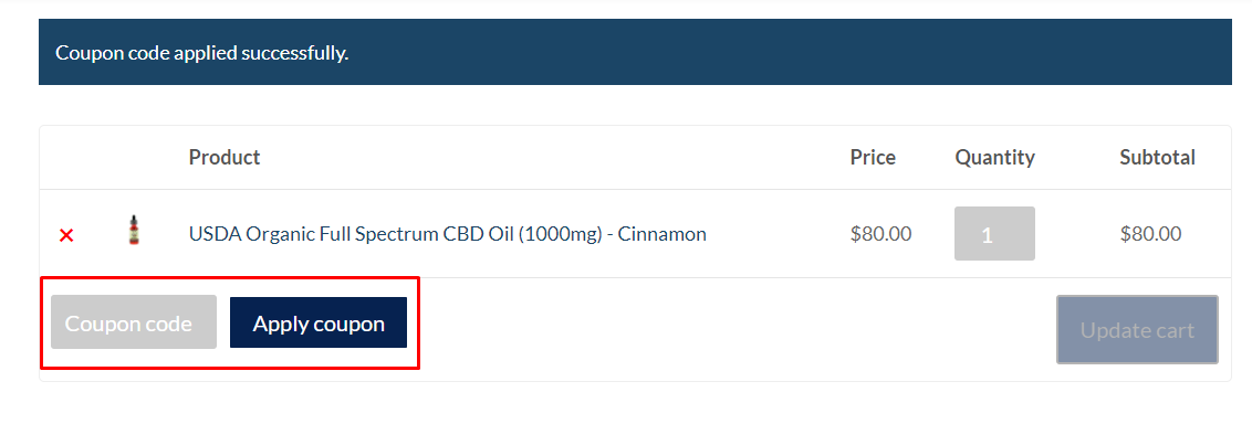 How do I use my 43 CBD Solutions discount code?