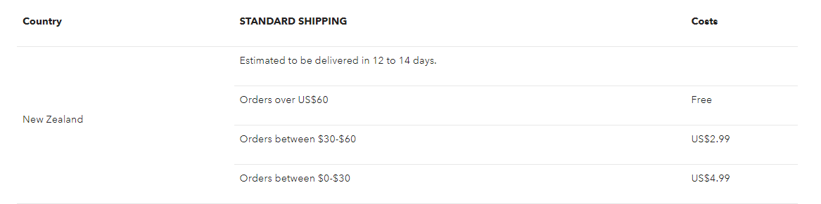 SHEGLAM shipping