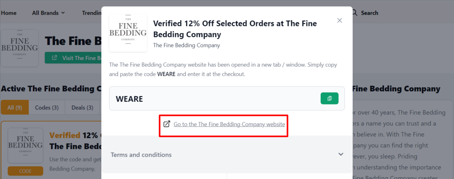 Verified 12 Off The Fine Bedding Company Discount Code