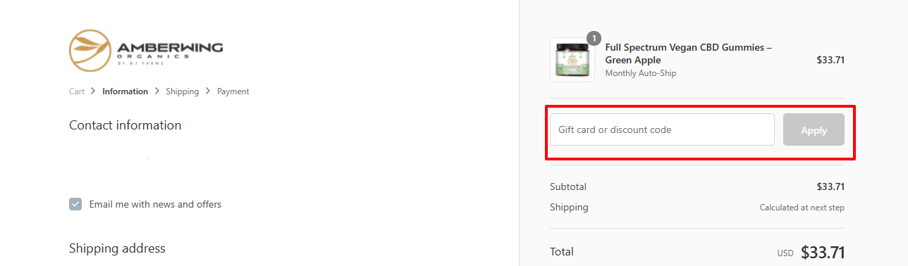How Do I Use My Discount Code