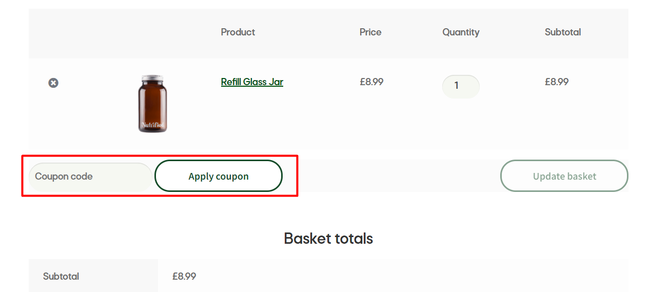 How do I use my We are Nutrified coupon code?