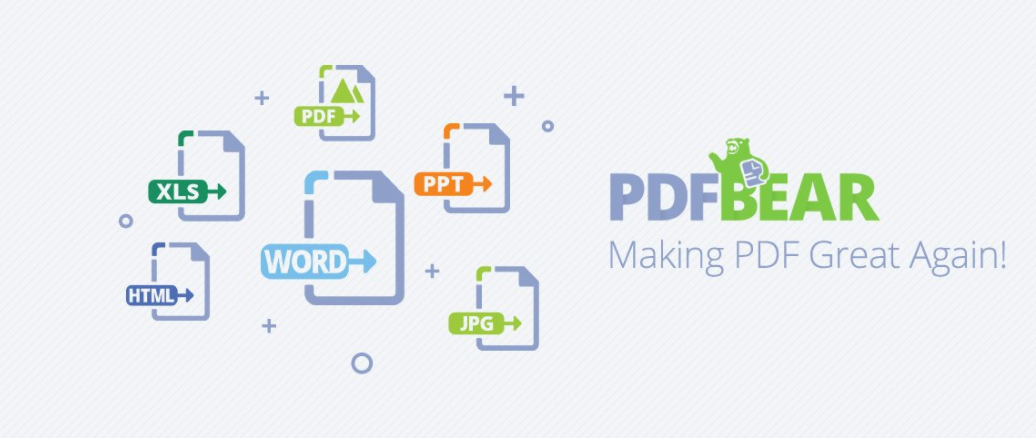 About PDFBear Homepage