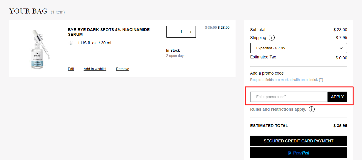 How do I use my IT Cosmetics coupon code?